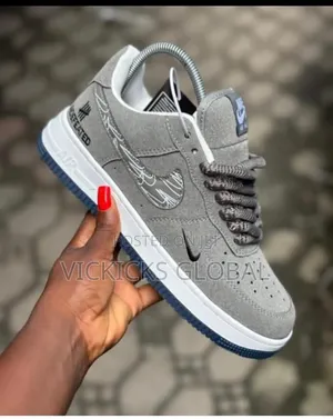 Nike Air Force 1 Sneakers- "Grey Edition