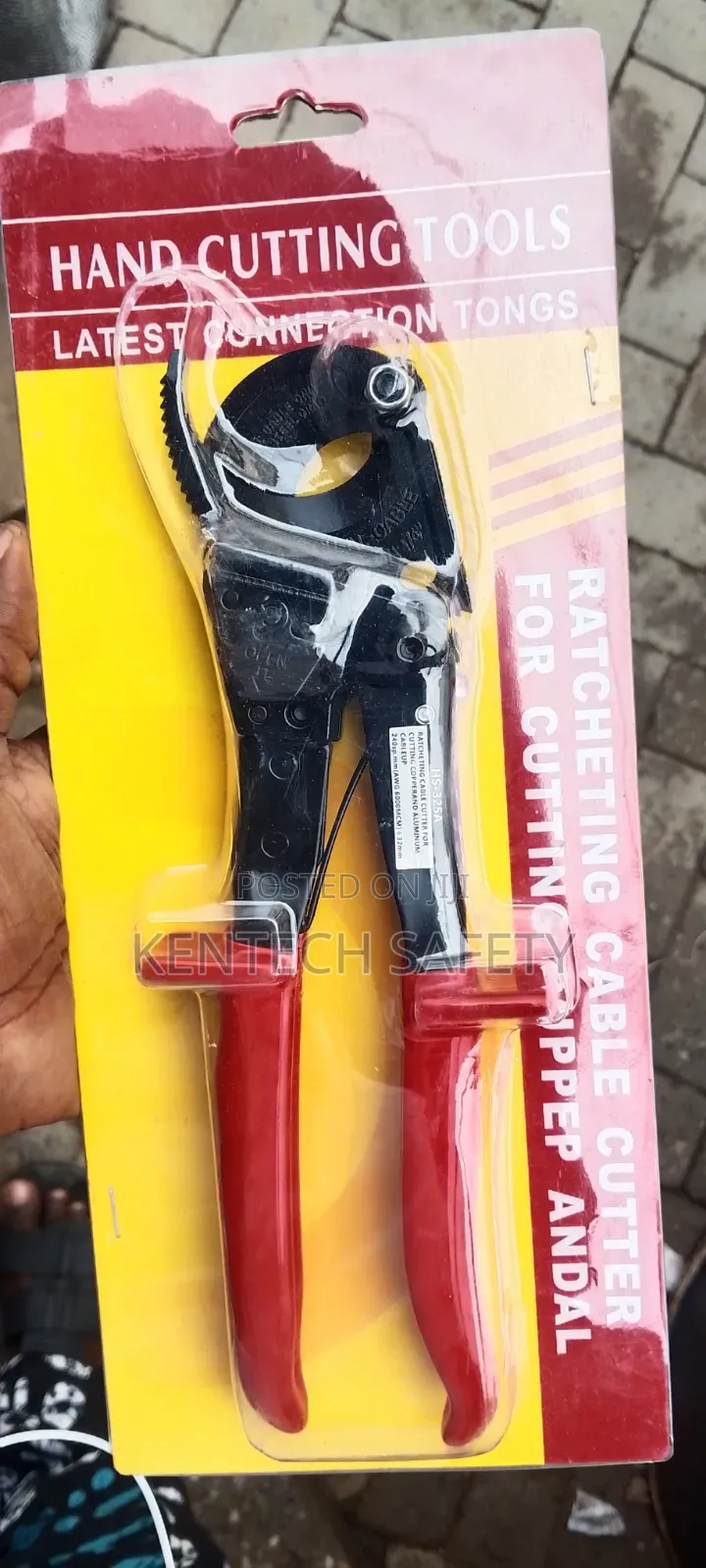 Ratchet Cable Cutter 1mm to 32mm