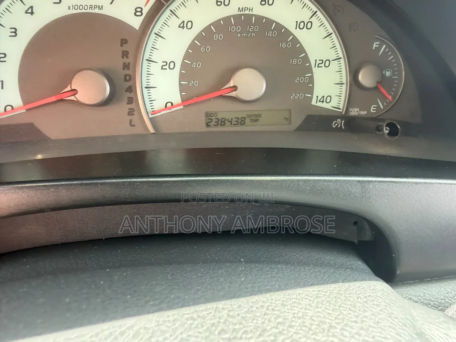 Toyota Camry 2008 Gray