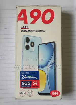 Itel A90 64 GB Black