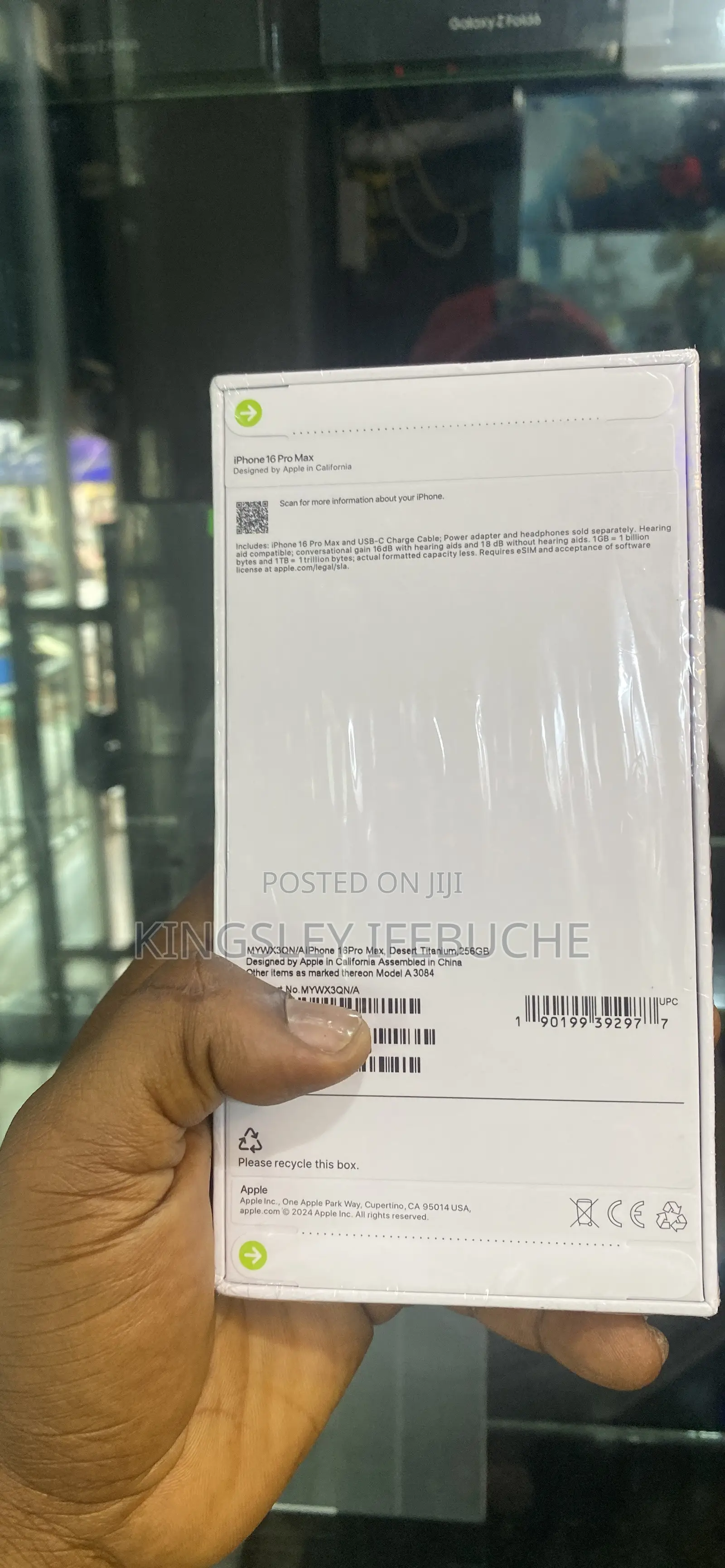 New Apple iPhone 16 Pro Max 256 GB Bronze