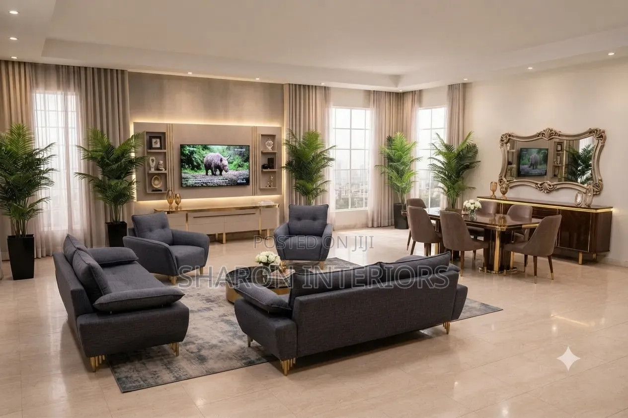 Grand Contemporary Sofa 3-2-1-1