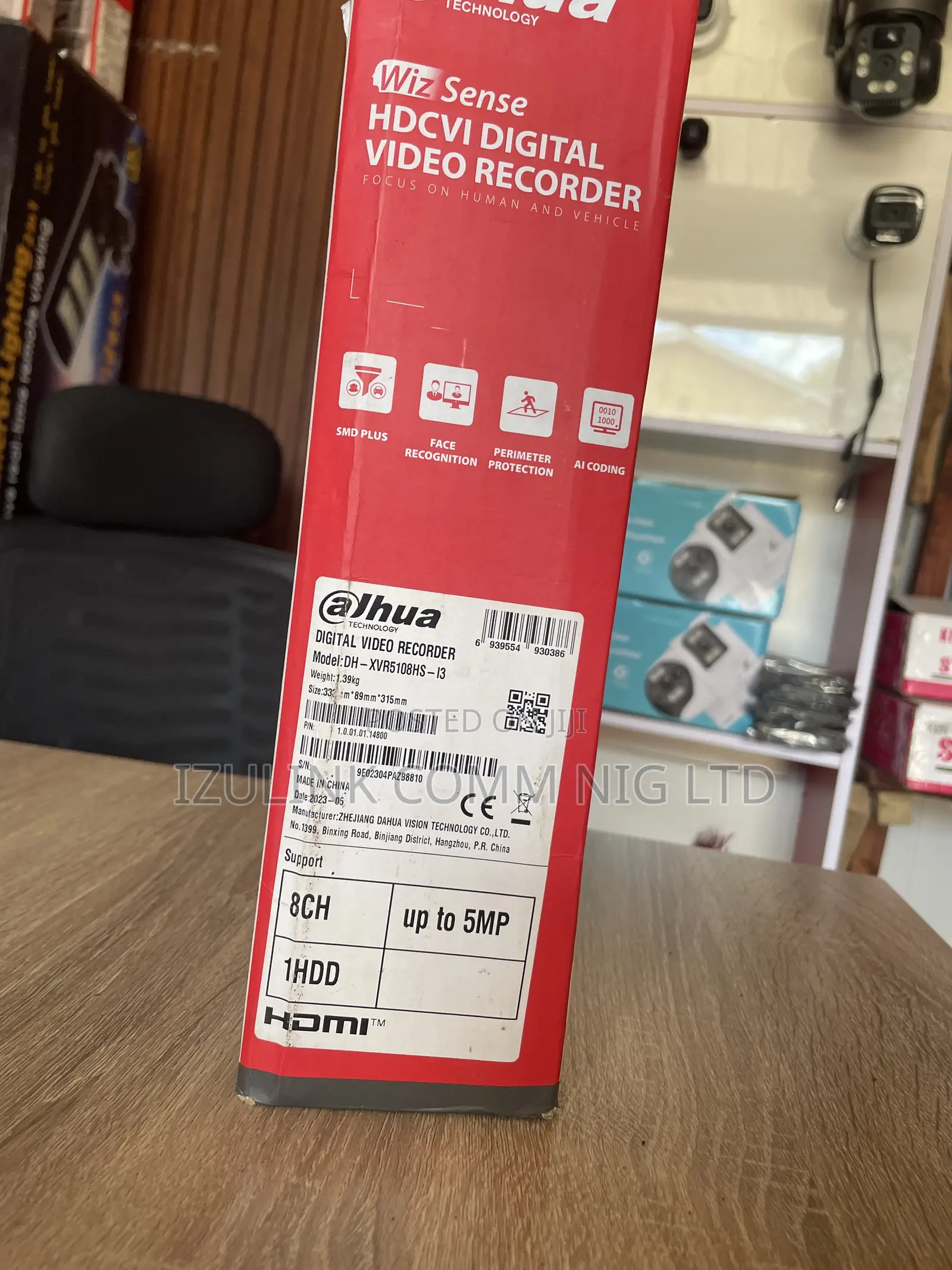 8channles 5mp DVR Model Dh-Xvr5108hs-13