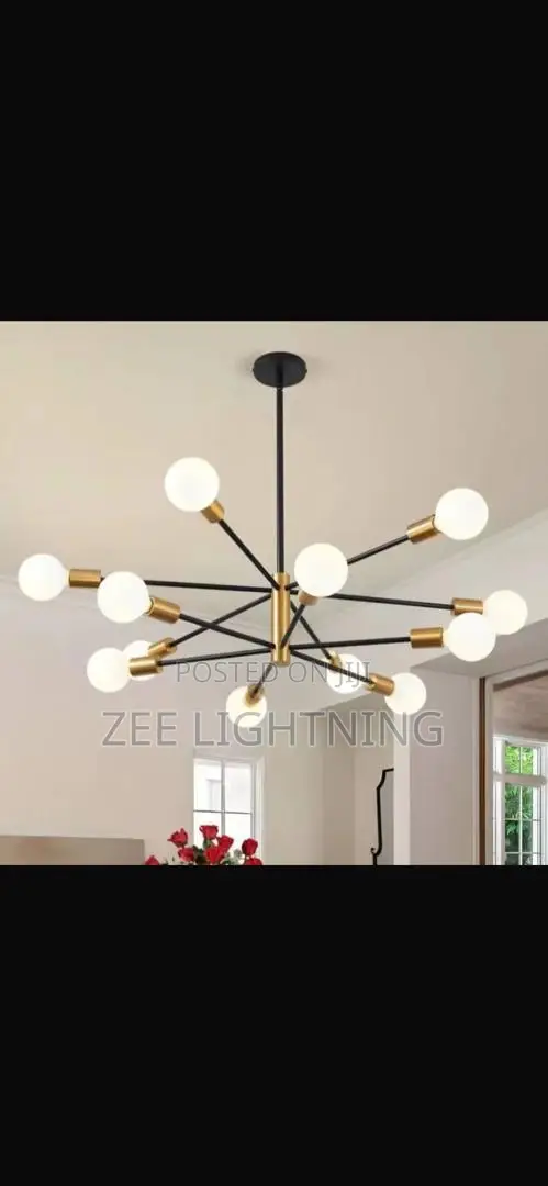 By 12 Bulbs Room Chandelier