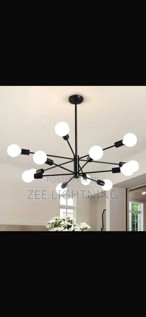 By 12 Bulbs Room Chandelier