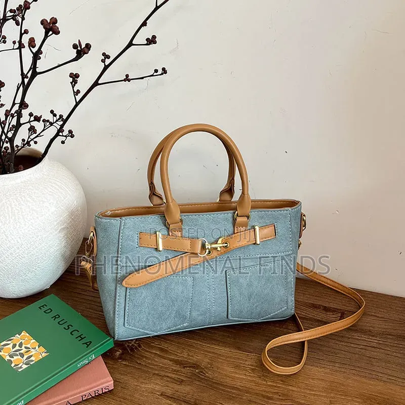 Women's Premium Top Handle Tote Handbag