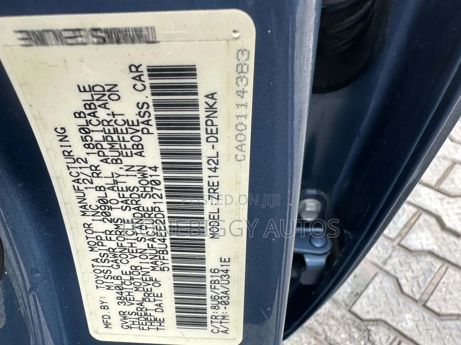 Toyota Corolla 2013 Blue