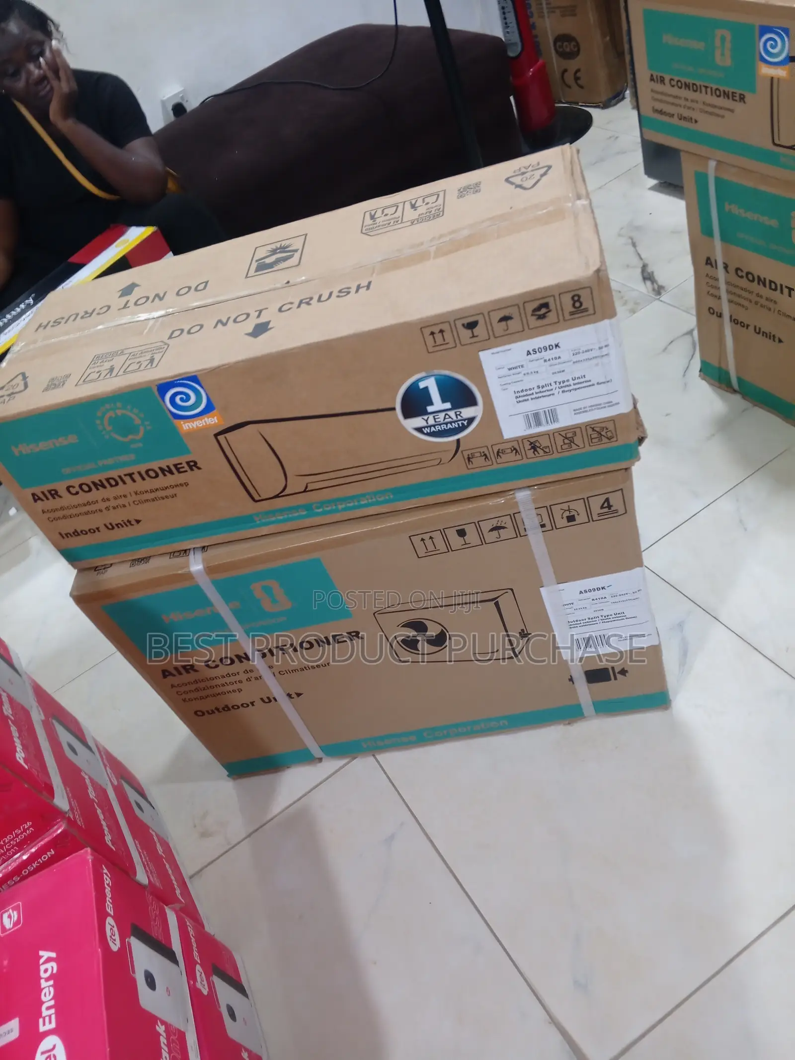 Hisense 1hp Inverter Split Ac As09dk (Instant Cooling)