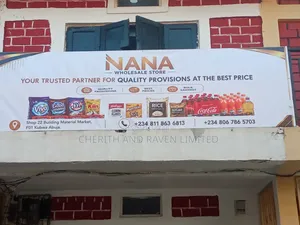 Banner Signboards and a Banner With Stand