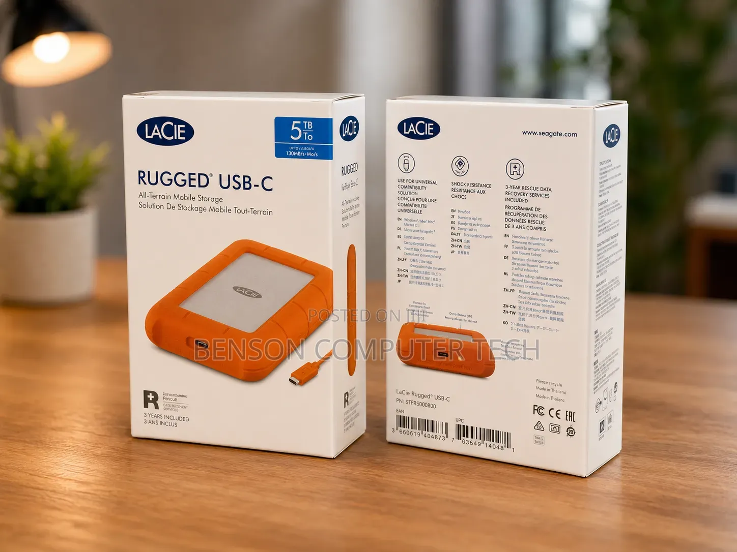 Lacie Rugged Usb-C 5tb