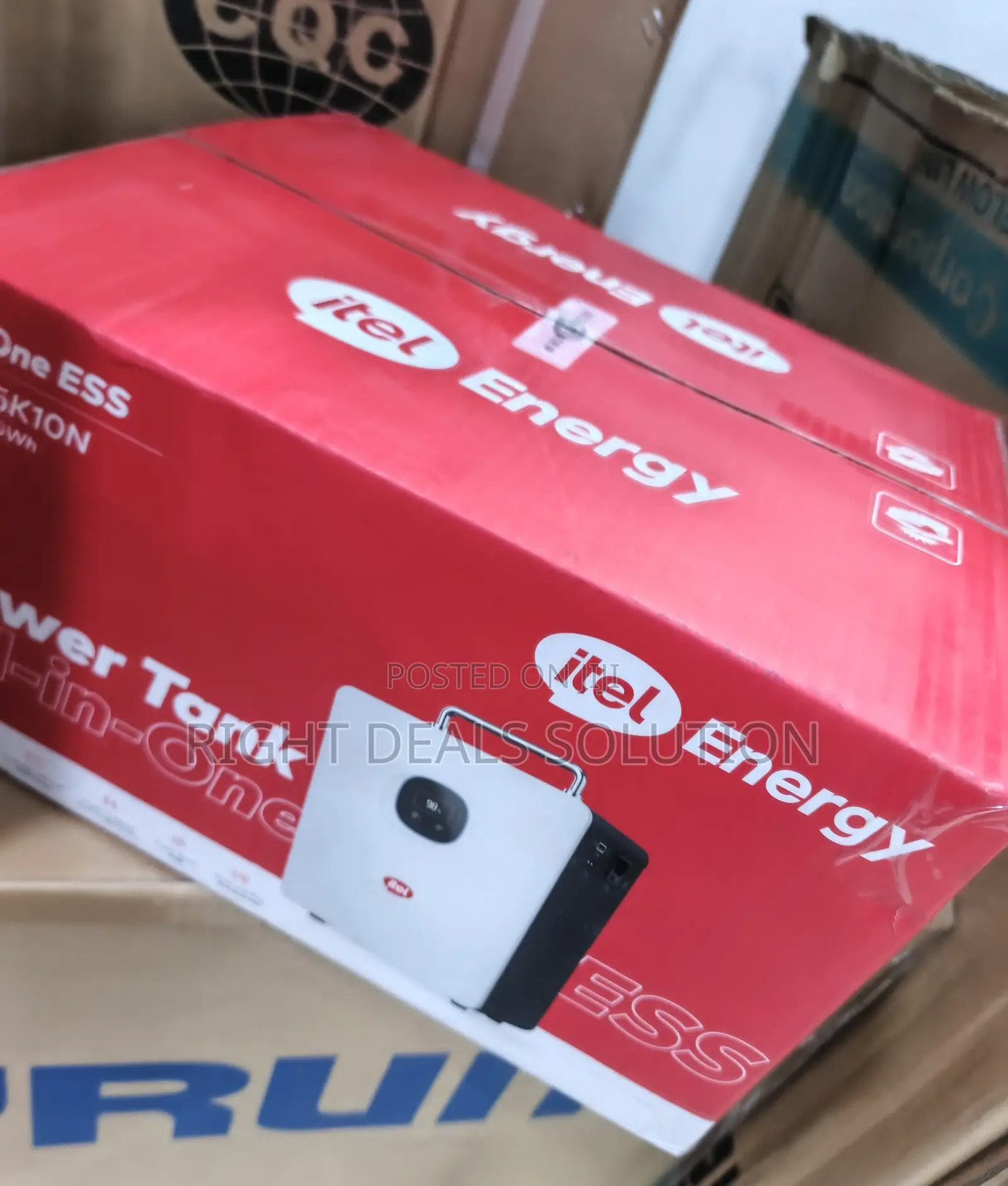 Itel Complete Solar Backup Solution Unit