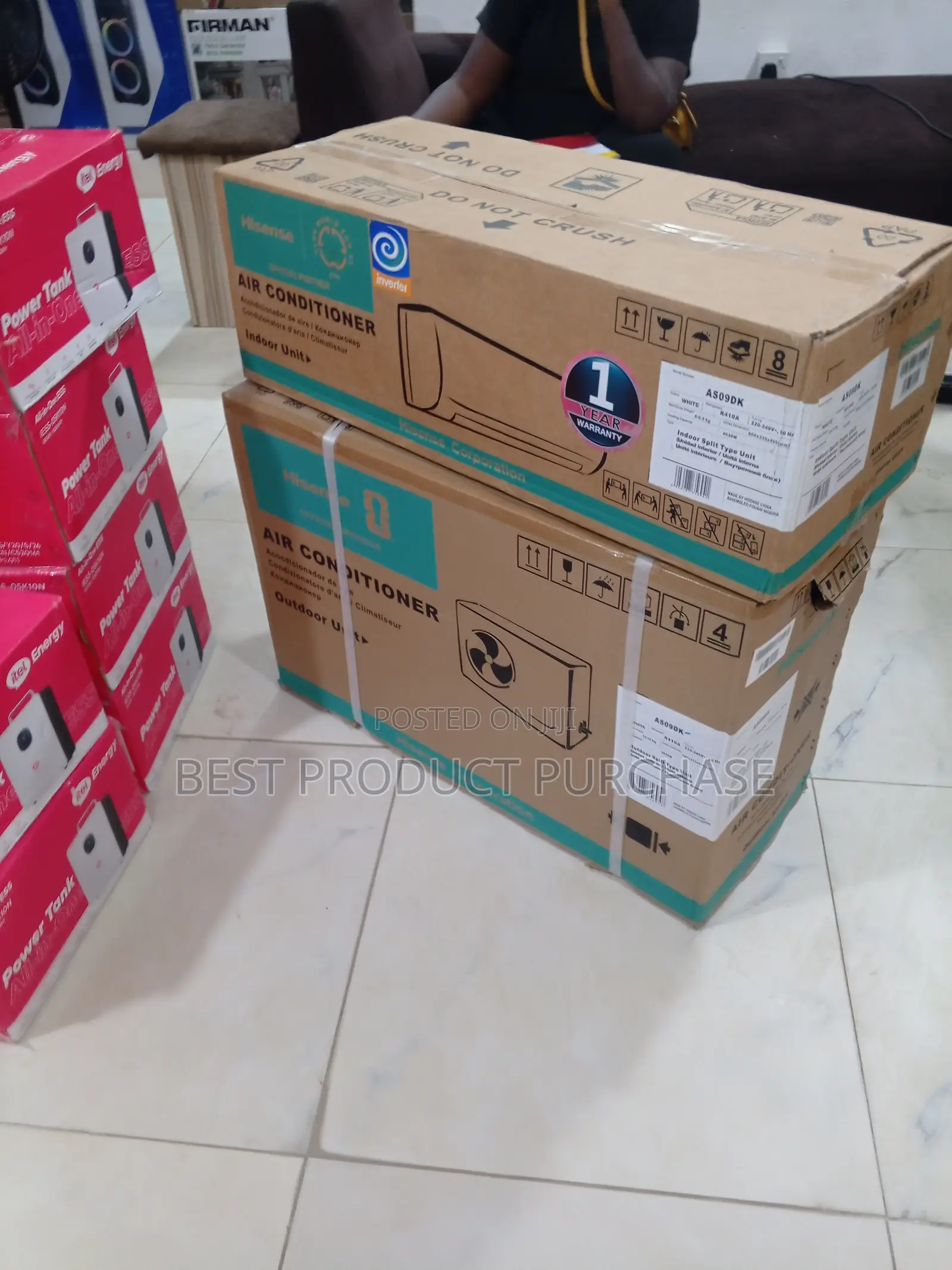 Hisense As09dk 1hp Inverter Ac (Turbo Cooling Mode)