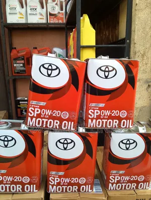 Toyota Sp 0w-20 Engine Oil 4l Direct for Toyota and Lexus Cars