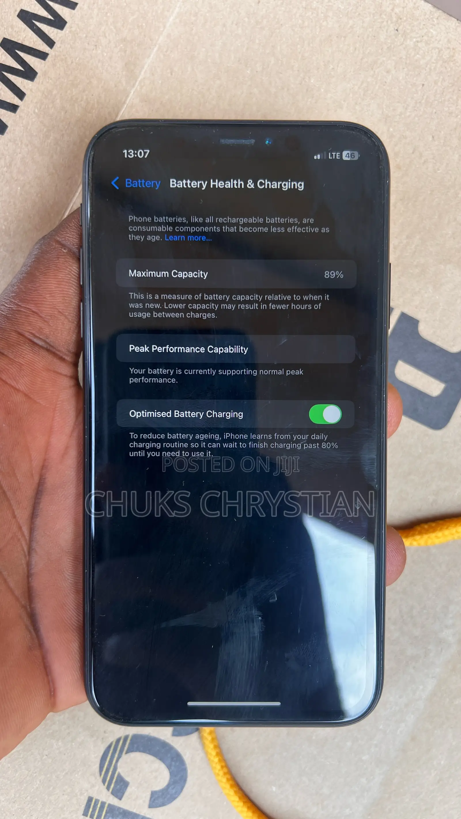 Apple iPhone XR 64 GB Black