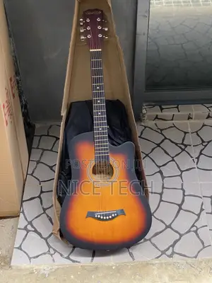 Acoustic Box Guitar 38” Inch Leaning Guitar
