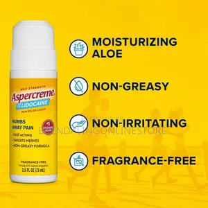 Aspercreme Max Strength Topical Numbing Pain Reliever Roll-On