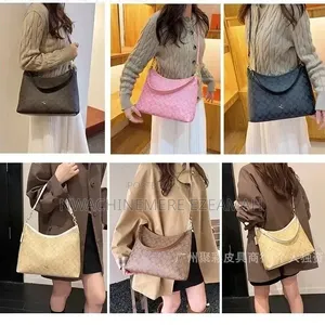 Quality Leather Patterned Crossbody Handbag With Adjustable Strap