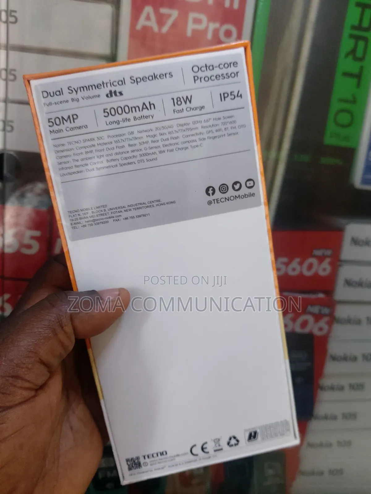 New Tecno Spark 30C 128 GB