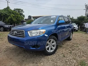 Toyota Highlander 2008 Blue