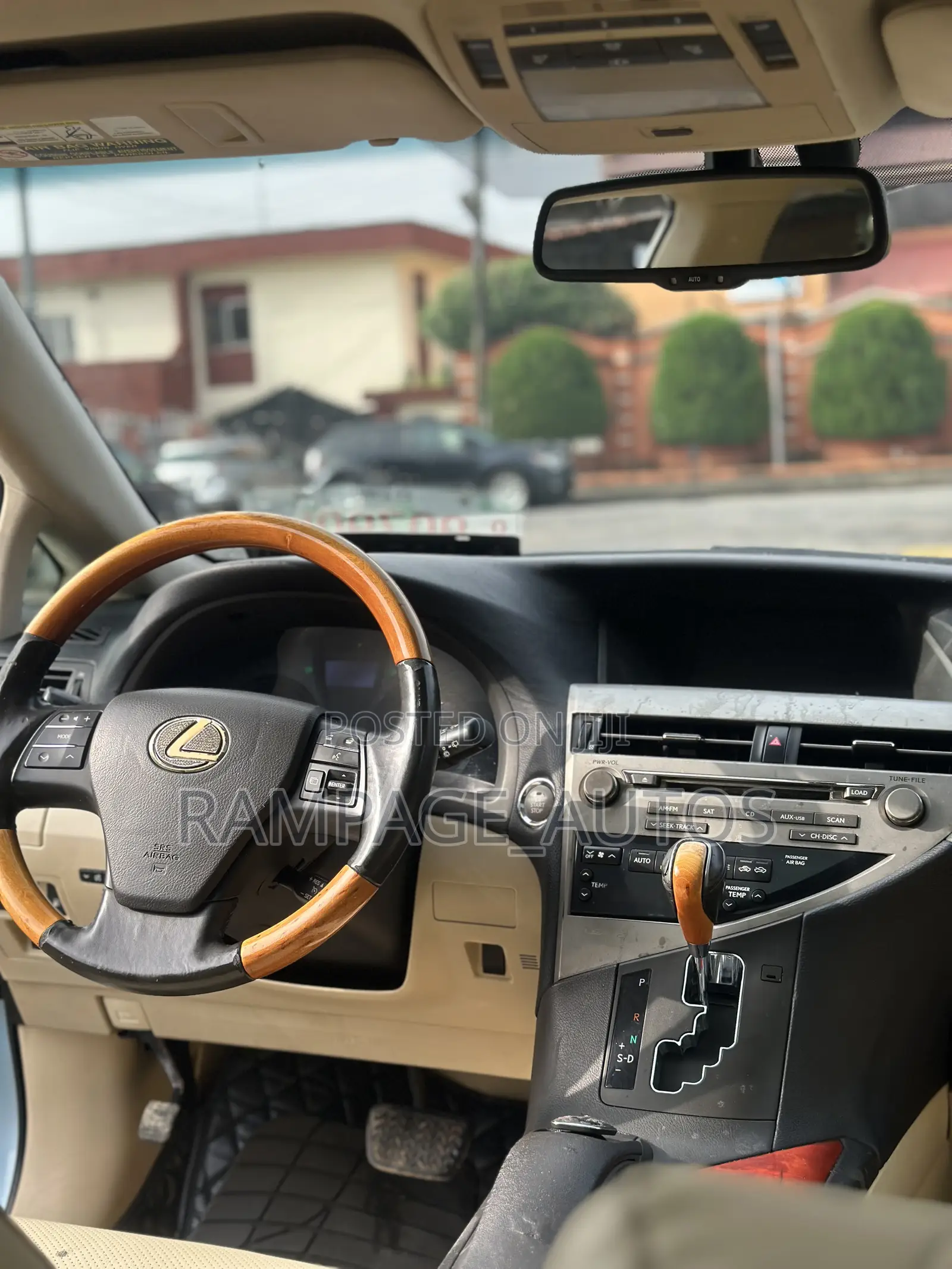Lexus RX 350 2011 Blue