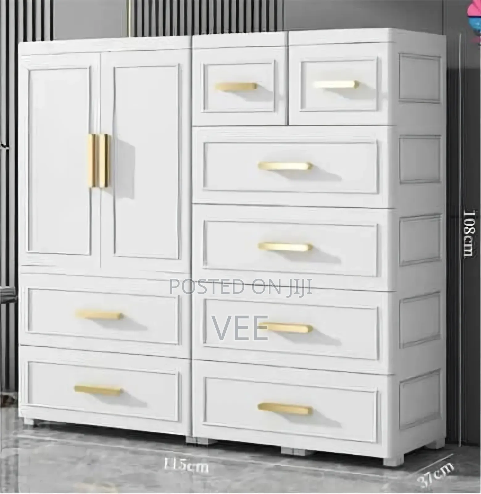 Durable Plastic Wardrobe