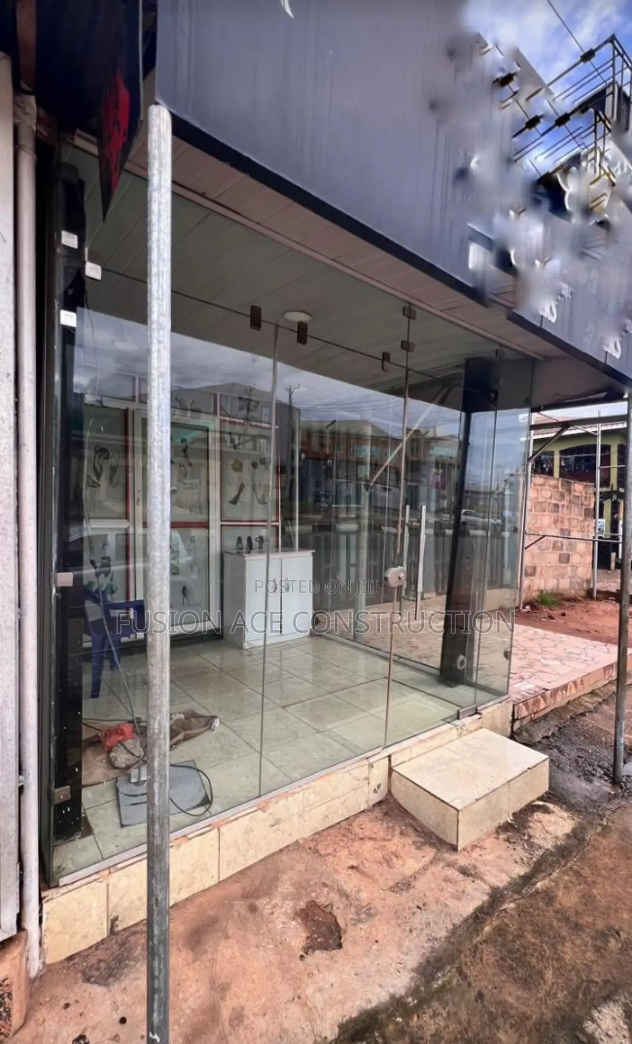 Alucoboard Cladding/ Shop Front Partition