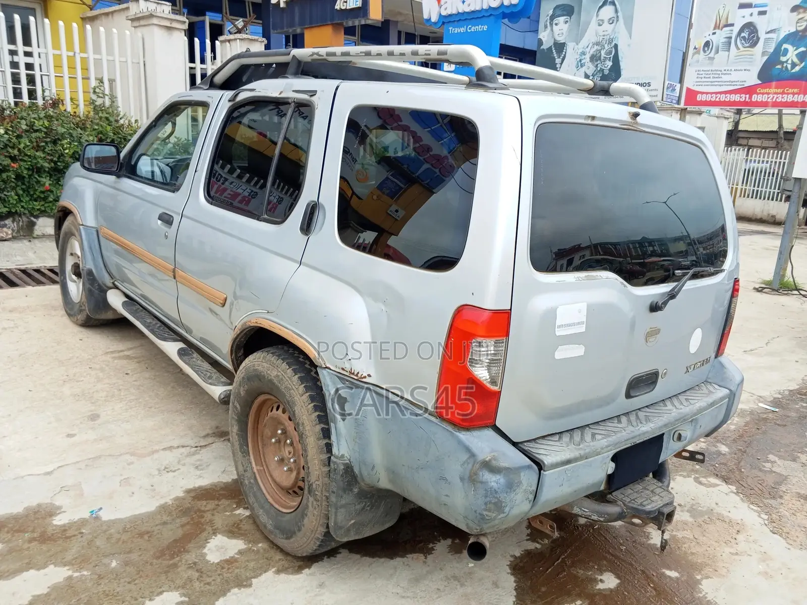 Nissan Xterra 2002 Silver