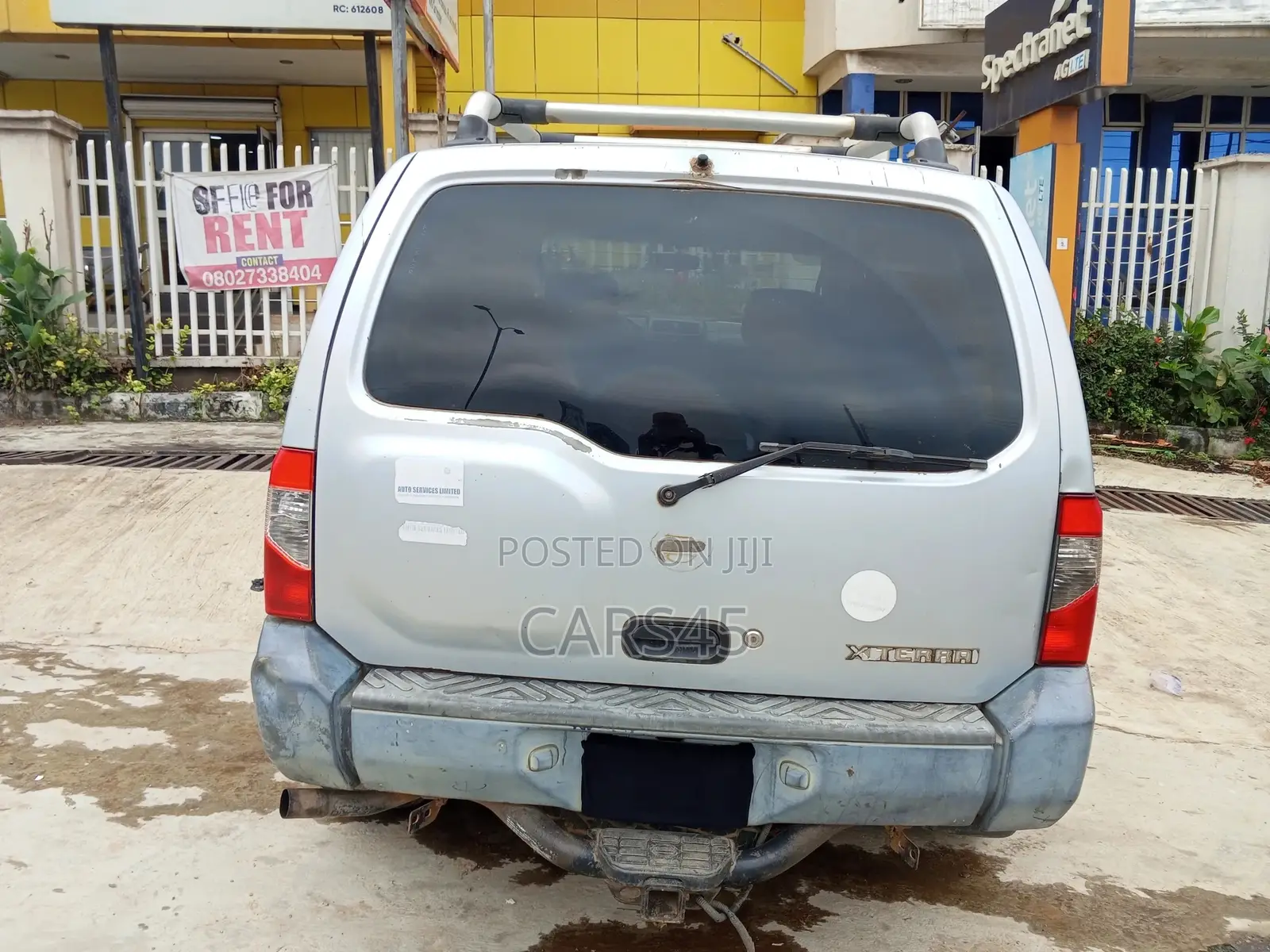 Nissan Xterra 2002 Silver
