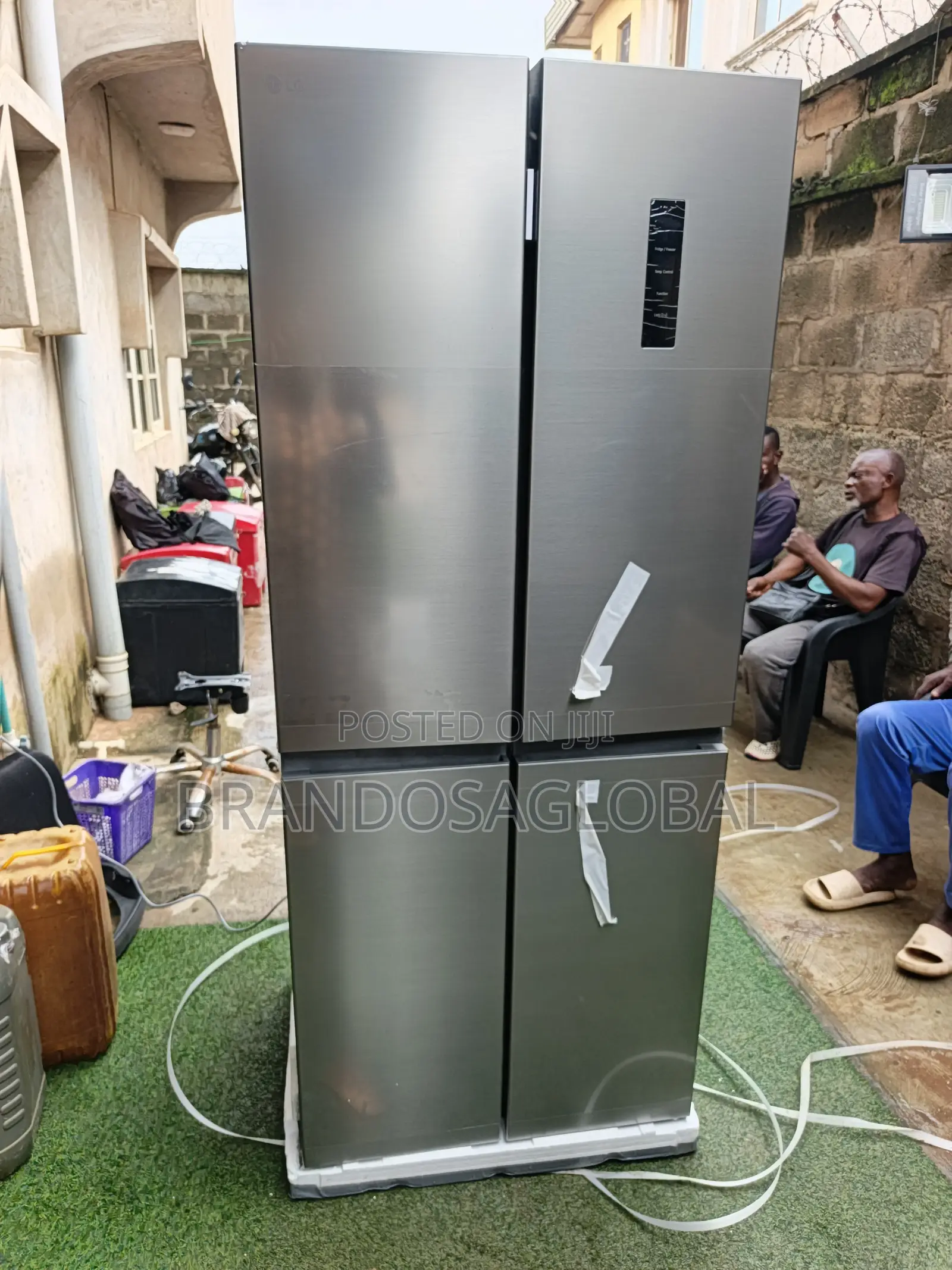 Lg 434l Side by Side Refrigerator Ref-41fplamgcf–Large Storage