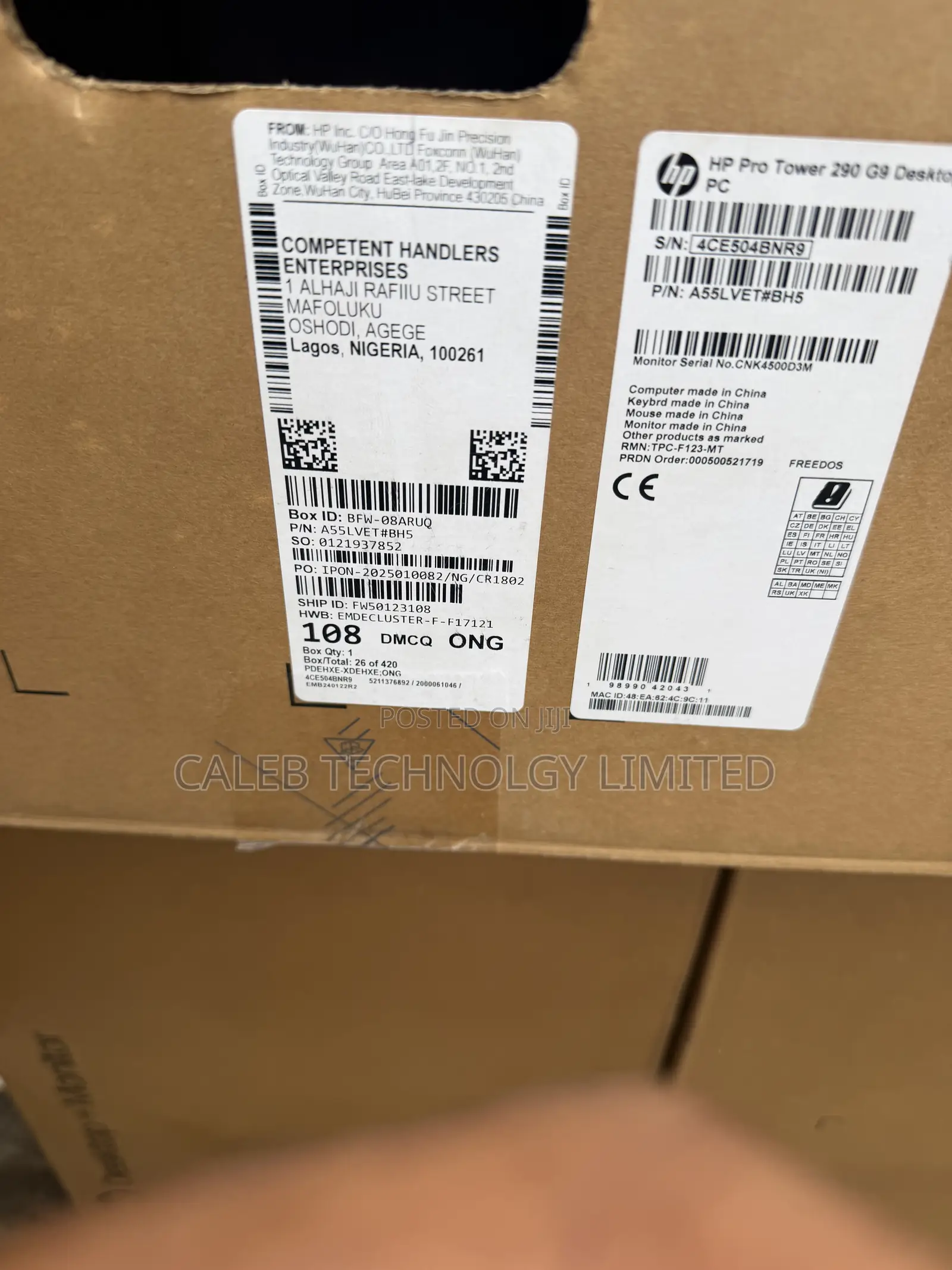 New Desktop Computer HP 290 G9 16GB Intel Core i5 SSD 512GB