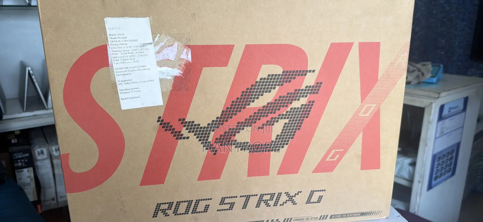 New Laptop Asus ROG Strix G18 32GB Intel Core Ultra 9 SSD 2T