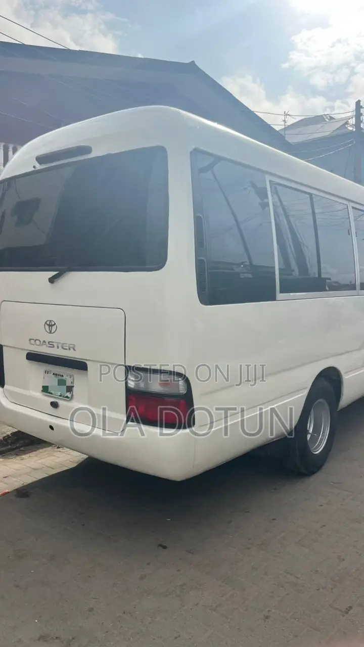 New Toyota Coaster 2018 White