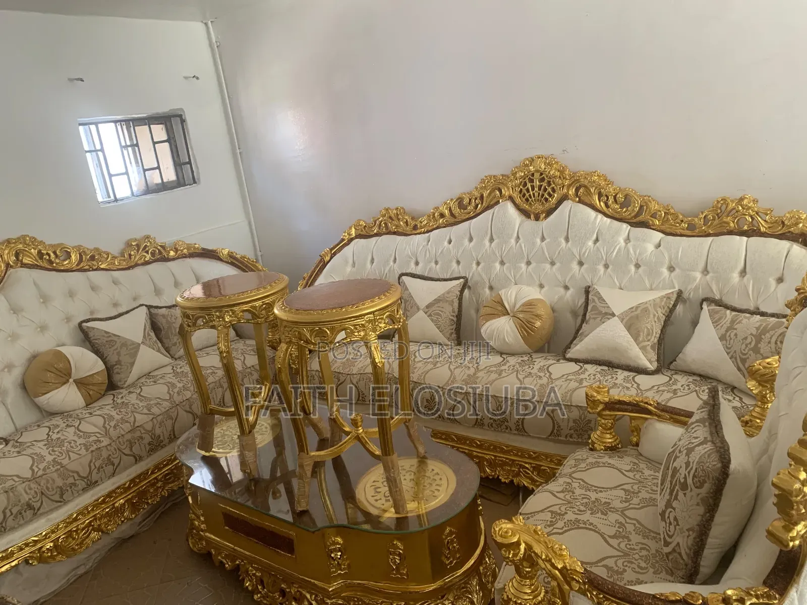 Title : Egyptian Sofa Complete Set