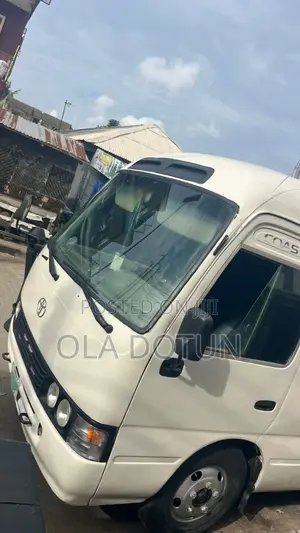 New Toyota Coaster 2018 White