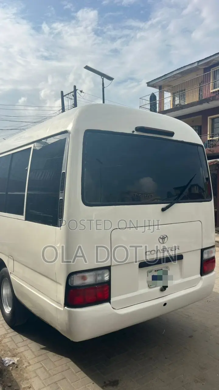 New Toyota Coaster 2018 White