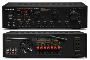 Bluetooth Amplifier With 8 Wall Speakers