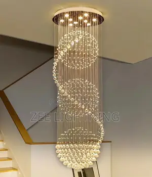 600mm Led Crystal Rain Drop Chandelier