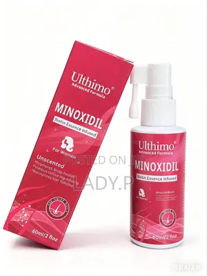 Women Ulthimo Minoxidil 5% Hair Regrowth Treatment, a Topical Solution