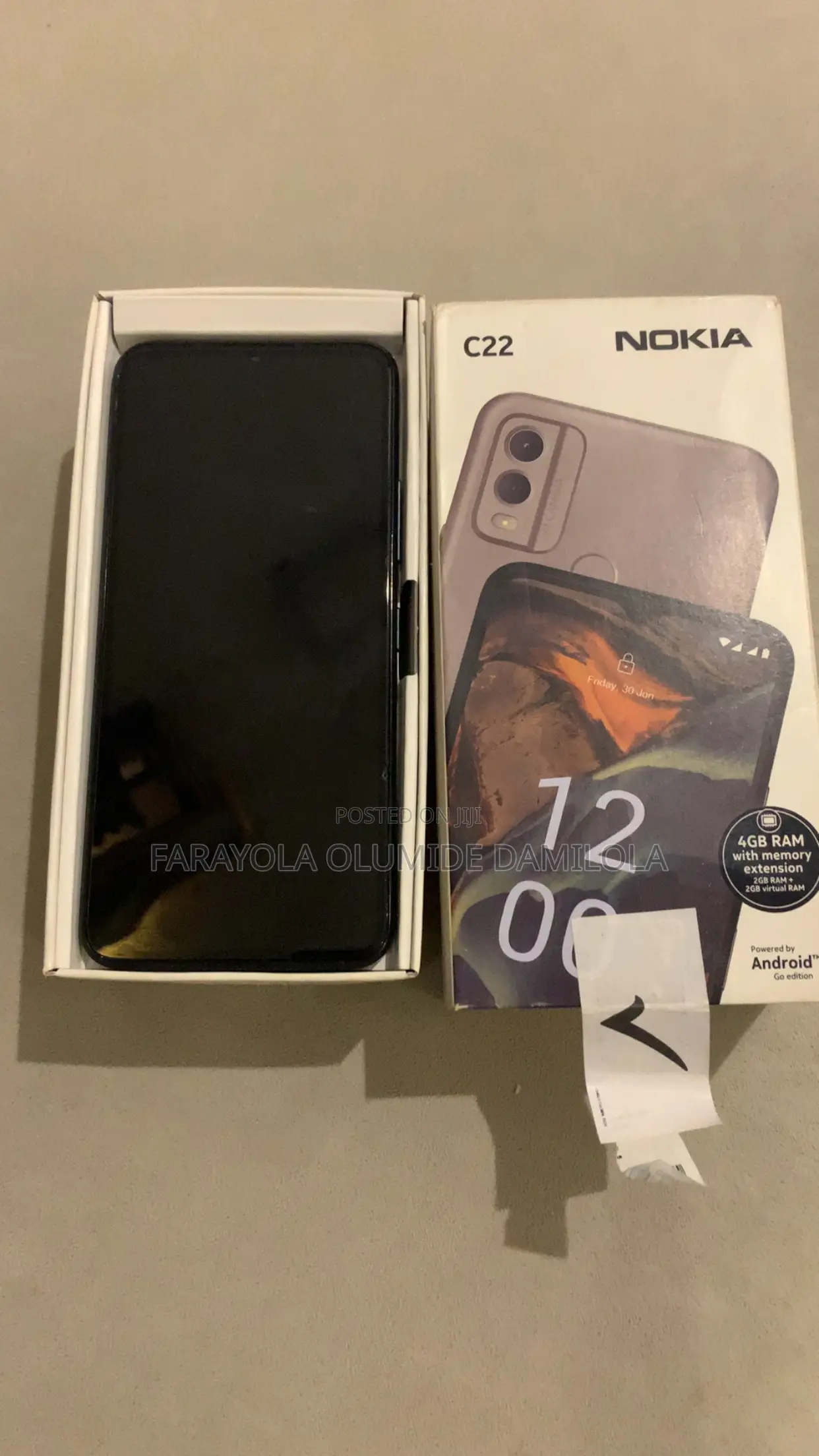Nokia C22 64 GB Black