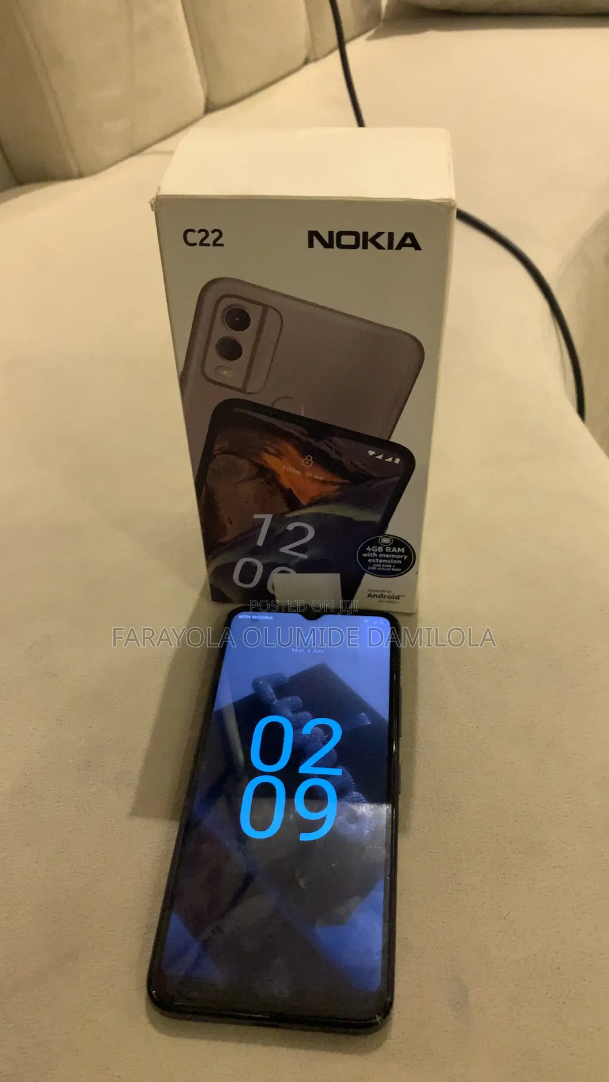 Nokia C22 64 GB Black