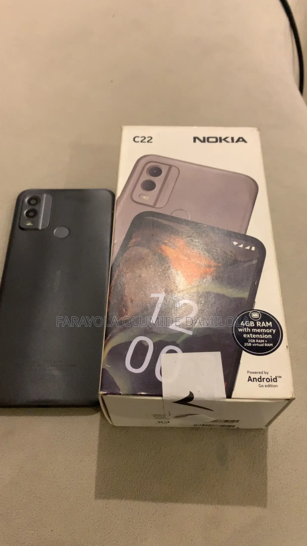 Nokia C22 64 GB Black