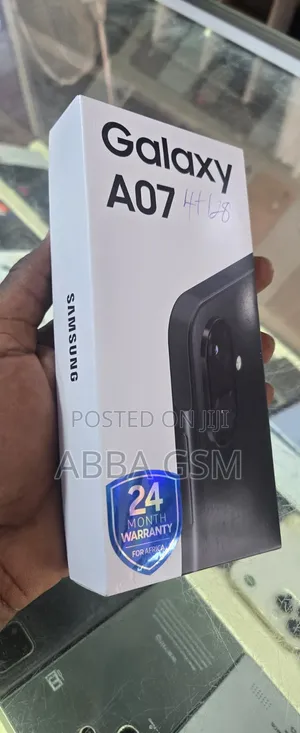 New Samsung Galaxy A07 128 GB Black