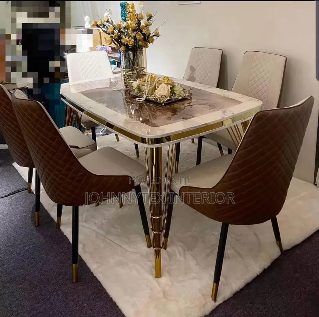 Pin Legs Dining Table Is Available