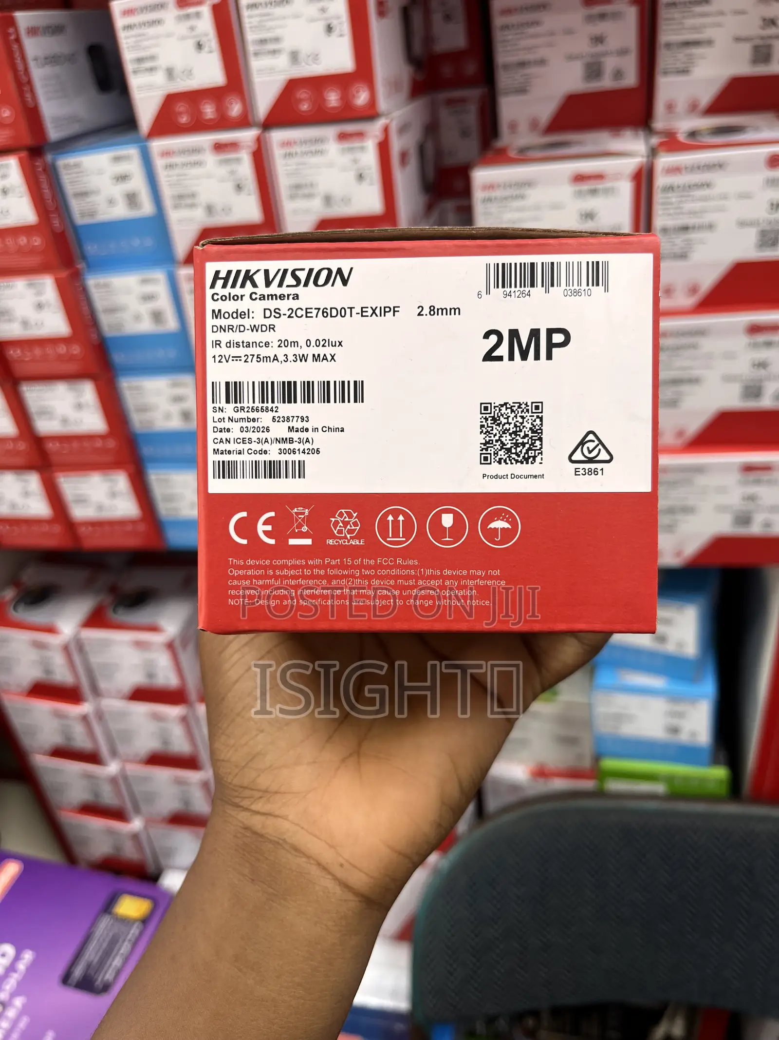 Hikvision 2mp Analog Indoor Camera