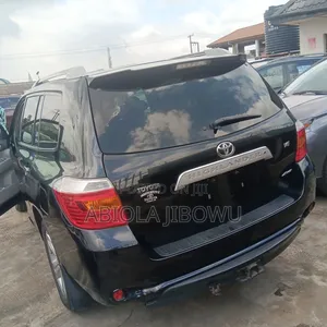 Toyota Highlander Limited 2008 Black