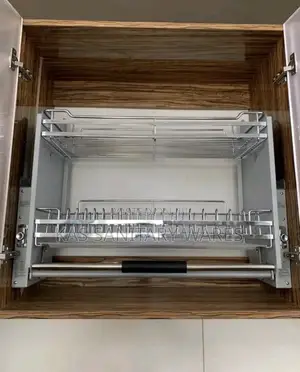 Pull Down Plate Rack