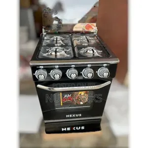 Nexus 4 Burner Glass Top Gas Cooker