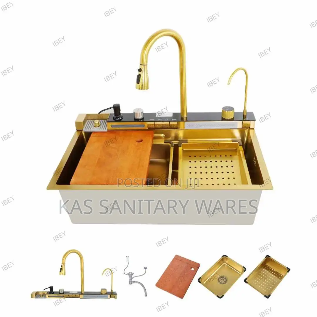 Gold Kitchen Sink