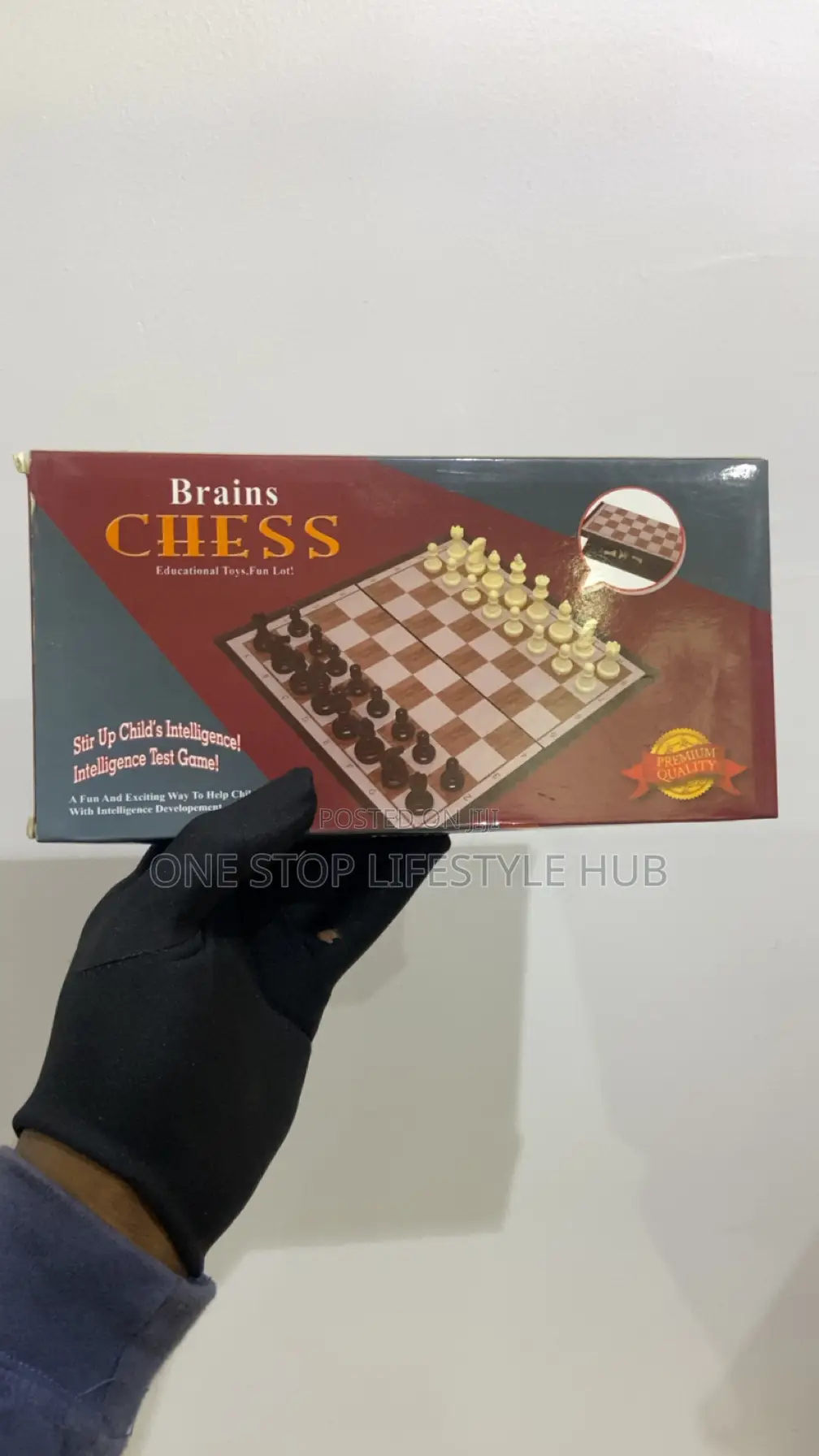 Brains Chess Board Game - Educational Intelligence Test Toy