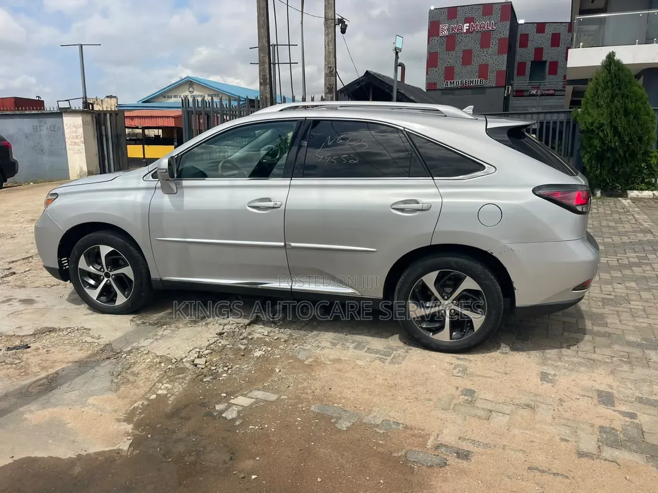 Lexus RX 2011 Silver